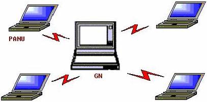 These computers can visit each other or use an application based on TCP/IP.