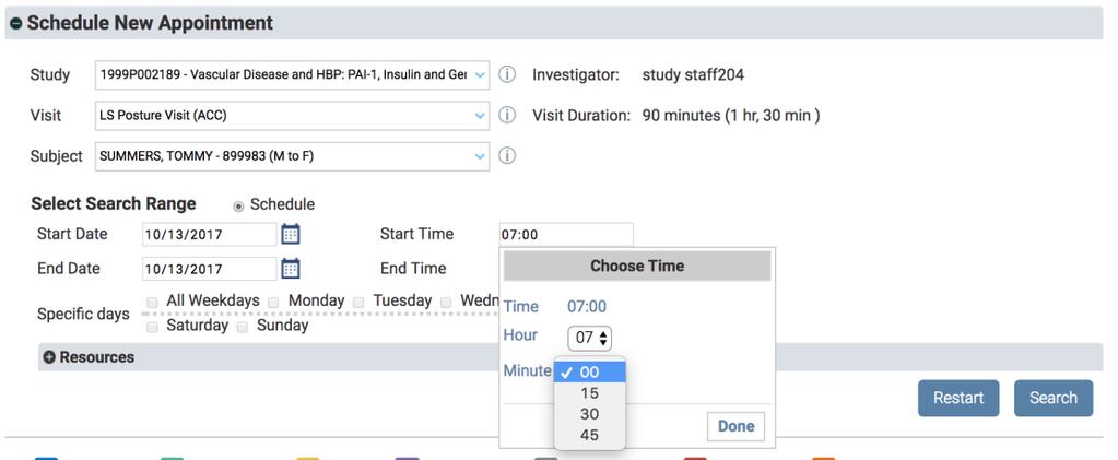 By default, the Start Date/Time must occur before the End Date/Time.