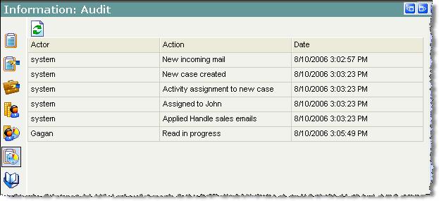 View activity details Viewing audit information Audit shows every single action that has occurred on an activity.