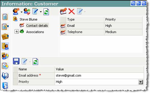 Cisco Unified Web and E-Mail Interaction Manager Agent Console User s Guide Changing contact details of customers To change the contact details of a customer 1.
