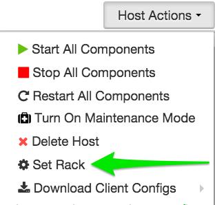 3.10.2. Set the Rack ID Using a Custom Topology Script If you do not want to have Ambari manage the rack information for hosts, you can use a custom topology script.