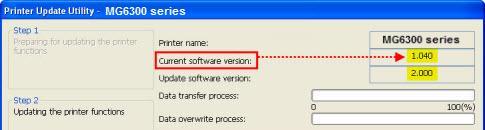 What is needed to update the firmware? Requirements for Firmware Update Computer on which the printer driver is installed.