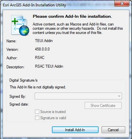 5. Click OK once the installation has succeeded. B.
