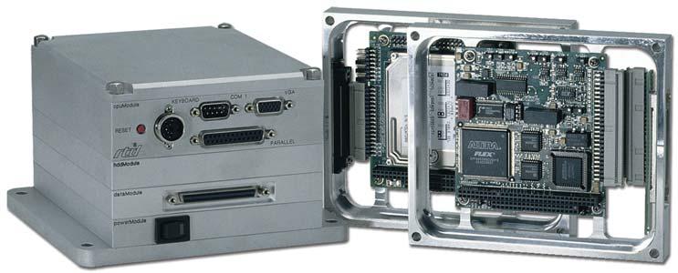 IDAN building blocks maintain the simple but rugged PC/104 stacking concept.