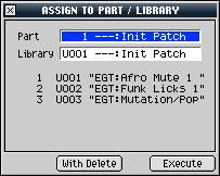 Getting Rid of Patches Whenever you load a patch, its samples get loaded into the MV-8000 s sample RAM, and when you save the project on your hard drive, the samples get saved with it.