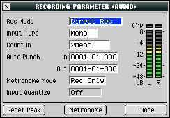 Each audio track has a little audio symbol to its left, shown here. If you have no available audio tracks, press the MENU button and select Add Audio Tracks.