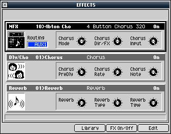 Automating C-Knob MFX Edits 3. Click Close in the TRACK PARAMETER window, or click Execute in the ADD MIDI TRACKS window.