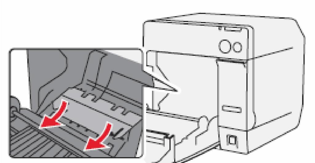 Printer Setup Fanfold Configuration To change from Roll Media continued
