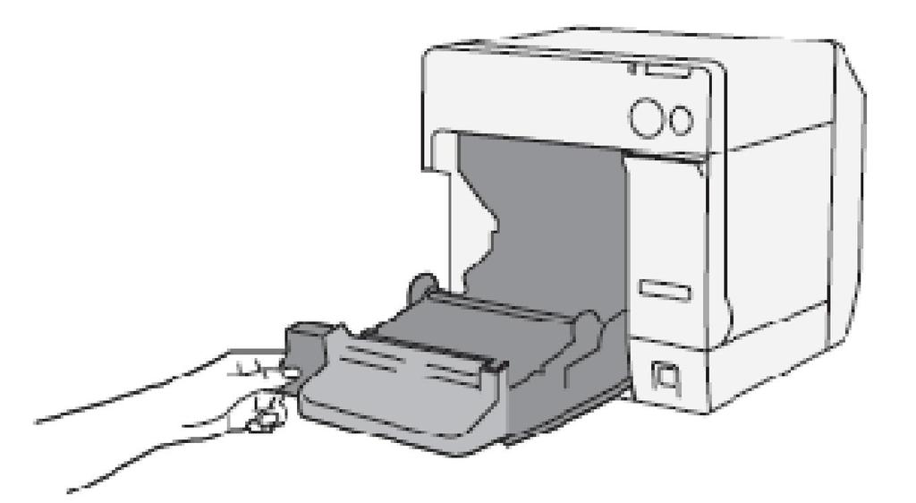Printer Setup Fanfold to Roll Media To
