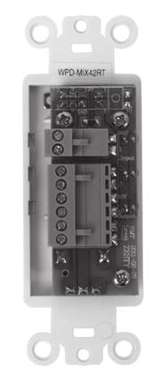 TSD-MIX42T Owner s Manual 8. Output imiter Control - Sets peak output levels by increasing or decreasing the sensitivity. The imiter ED on the front panel indicates when limiter is in use. 9.