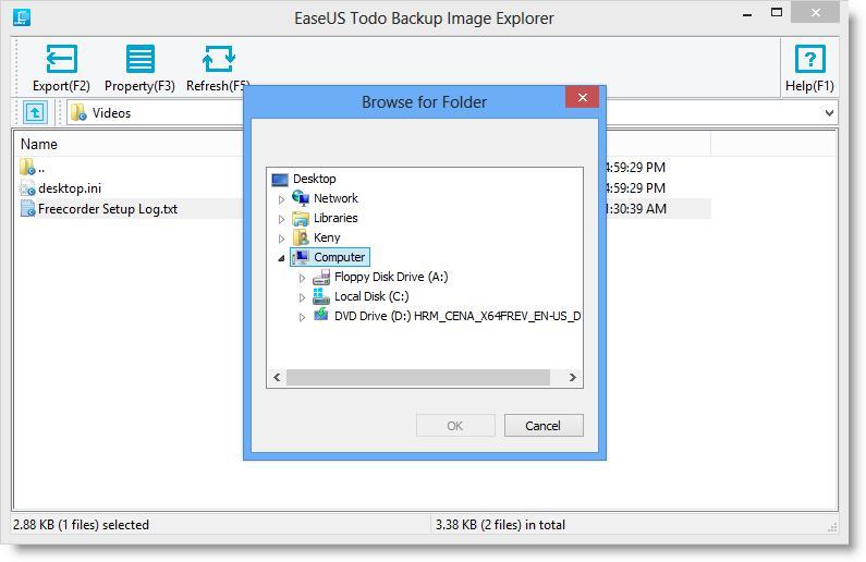 Tips: An additional copy of Image Tool is automatically created in "C:\Program Files\EASEUS\". To completely uninstall Image Tool, please manually delete it after uninstallation.