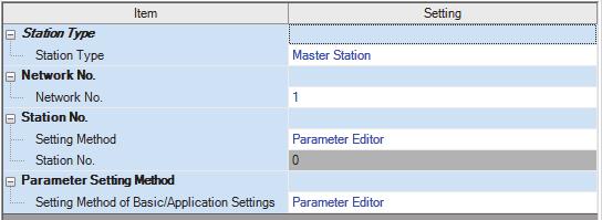 [Navigation window] [Parameter] [Module Information] [RJ71GF11-T2] [Required Settings] 6.