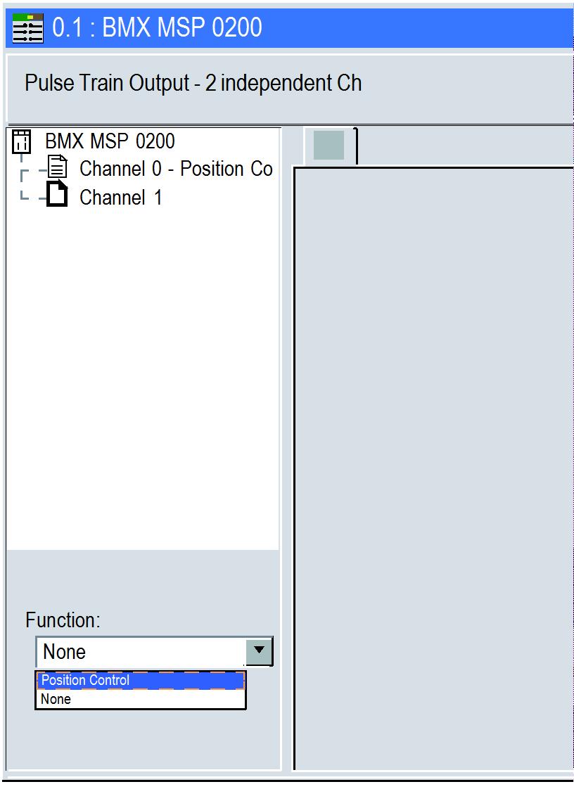 Step Action 3 Select the module function