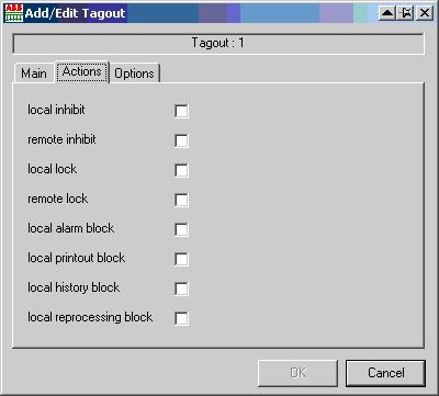 SYS 600 9.3 1MRS756635 Figure 4.34: The Add/Edit Tagout dialog 4.
