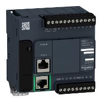 Characteristics controller M221 16 IO relay Ethernet Main Range of product Product or component type [Us] rated supply voltage Feb 21, 2018 Modicon M221 Logic controller 100.