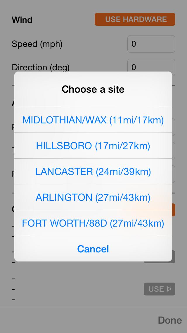 Weather - Online Weather Click on the desired location you wish to pull data from. Note: This data is pulled from airport weather stations.