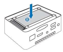 5 Solid State Drive (SSD) or Hard Disk Drive (HDD): 1. Slide the 2.