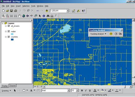 Adding real-time data in ArcMap The steps for adding real-time data as a new temporal layer are relatively simple Once you have established a real-time connection in ArcCatalog, you can add a