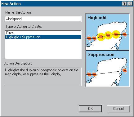 Exercise 3: Applying actions You can create and apply actions that will affect the data s display or properties In the following exercise, you will apply a highlight action that will affect the