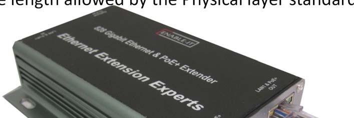 ٣٩ Physical layer devices repeater s Example of a Physical