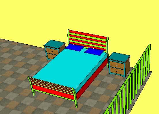 For example, the Architecture collection contains collections for beds and