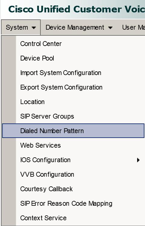 Move the dial-plan to the CVVB SIP Server group a.