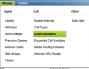Select New and on the Dialed Number String add