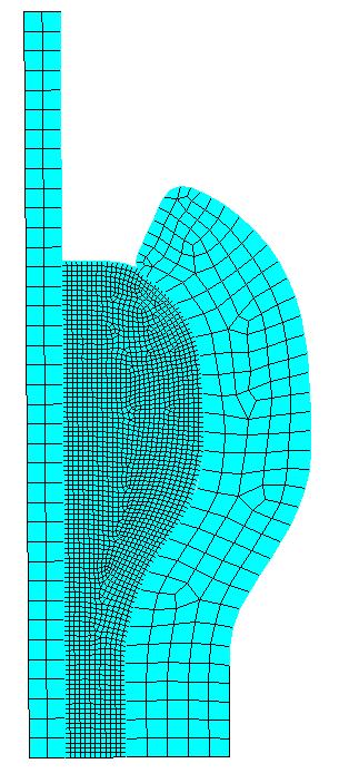 Mesh Morphing for Contact