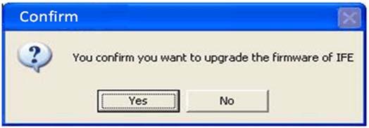 7 Navigate to the path where the firmware upgrade file is present, select the