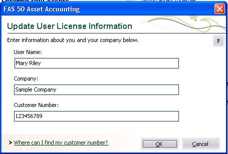 3 Installing FAS 50 Asset Accounting: Upgrading from a Prior Version Step 4: Starting the Application 3. Select the FAS 50 Asset Accounting icon.