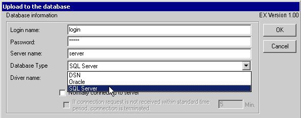 database server PC name.