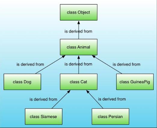 Multiple Inheritance In Java, classes and subclasses form a tree a class may have many subclasses, but each subclass
