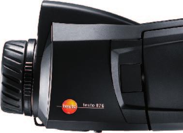 testo 876 the thermal imager in flexible camcorder design The thermal imager testo 876 stands out thanks to