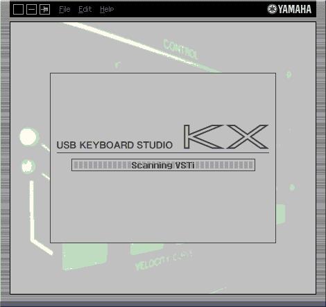 2 Select Setup from the [File] menu to call up the following window. 3 Confirm that the MIDI Port is set to Yamaha KX, then select the desired DAW software from the DAW Select column.