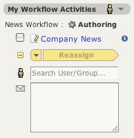 Workflow filter To-do list Process and activity titles Unfold button not currently open. You should then see the workflow Info panel button pictured below.