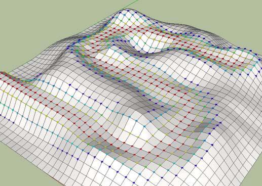 3D System 3D System Works off elevation coordinates setup around the jobsite SketchUp 3D modeling