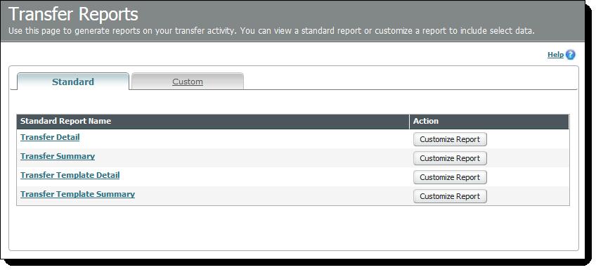 Chapter 5 Transfer Reports Chapter 5 Transfer Reports This chapter describes the transfer reports functionality included in UMB Direct's Transfer module. In This Chapter About Transfer Reports.