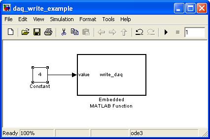 You ll need to call into a MATLAB function to do PUTSAMPLE.