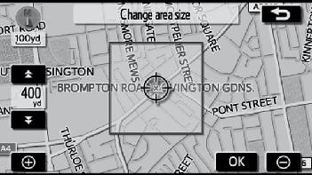 To change Location 1. Touch Location on the Edit area to avoid screen. ADVANCED FUNCTIONS To change Area size 1. Touch Area size on the Edit area to avoid screen. 2.