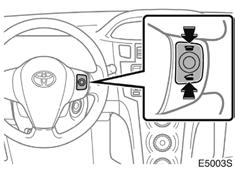 OTHER FUNCTIONS By pushing the telephone switch above, you can receive a call or hang up without taking your hands off the steering wheel.