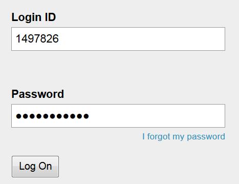 (The password is CASE SENSITIVE) Click Log On Your Student Number Your password will immediately expire.