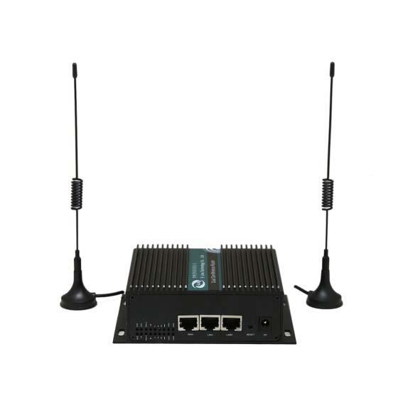 H750 Series Dual SIM Cellular Router Main Industrial class, dual sim dual radio module, two sim card slots.