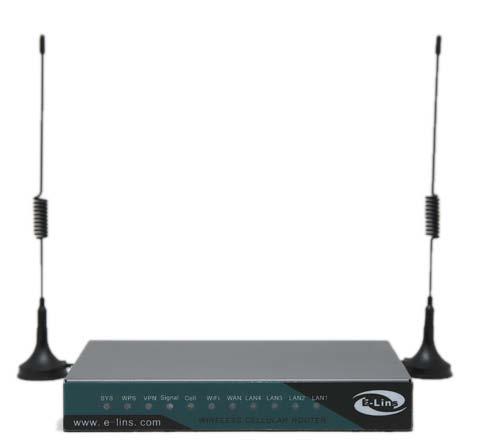 H820 Series Smart 3G/4G Router Main Industrial class, single sim single radio module, one sim card slot; VPN(PPTP,
