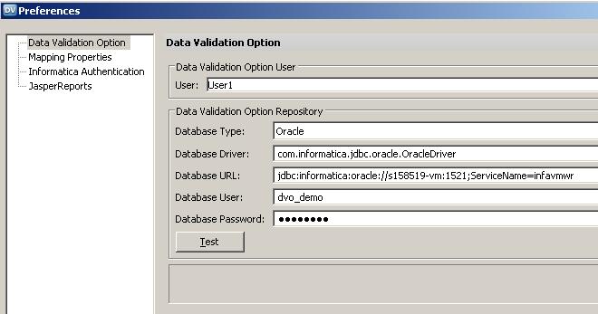 This model is used by many Data Validation Option customers because it is simple and works.