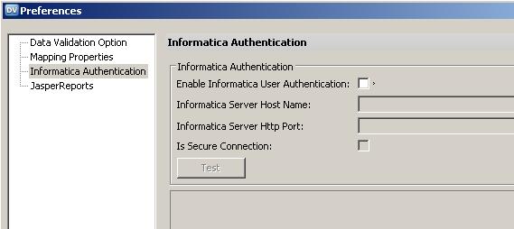 Domain Authentication Domain authentication allows Data Validation Option users to be associated with users in a PowerCenter domain.