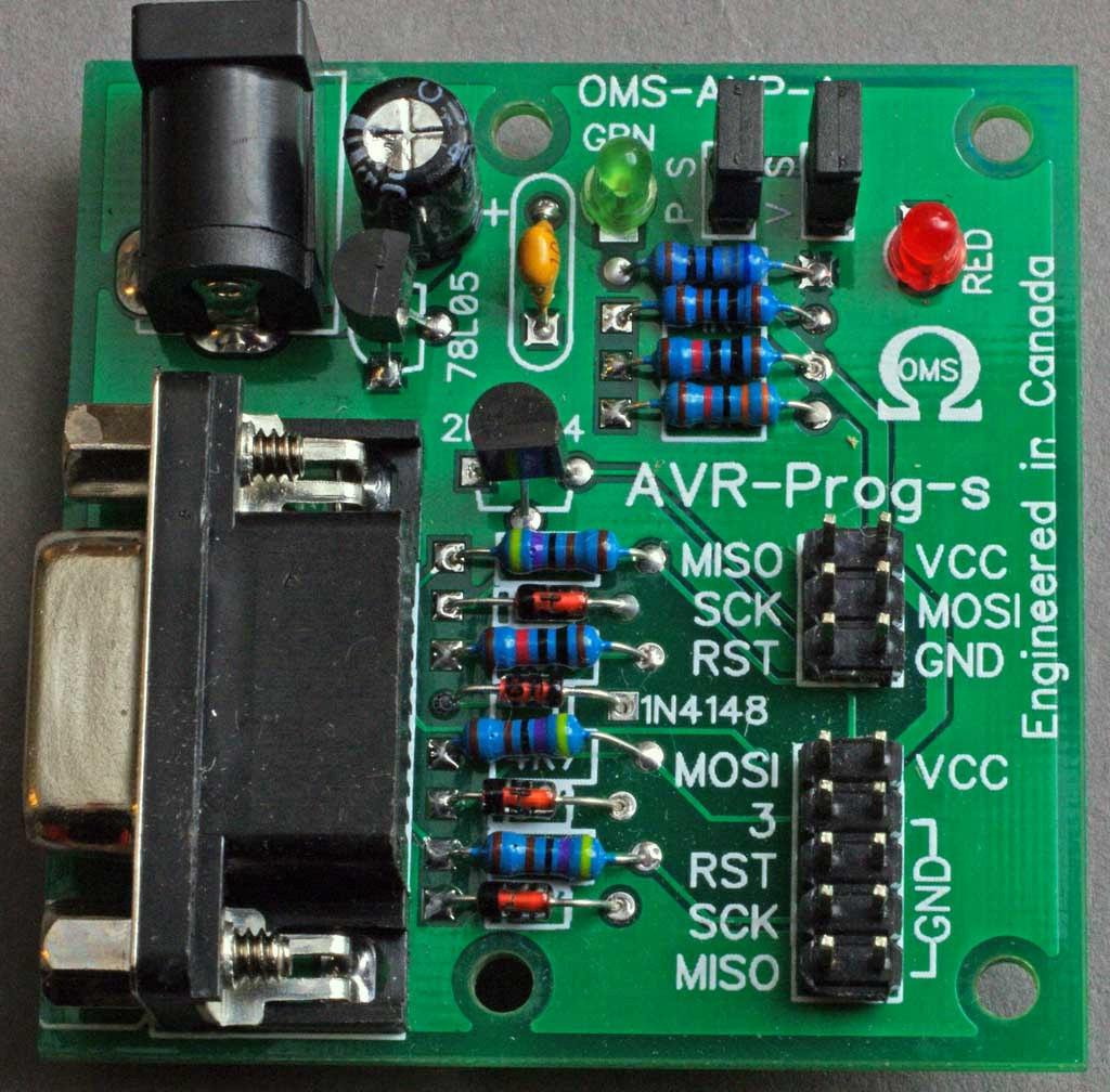 Introduction The Omega MCU Systems AVR Prog-S is a simple yet effective ICSP/ISP programmer primarily for AVR microcontrollers.