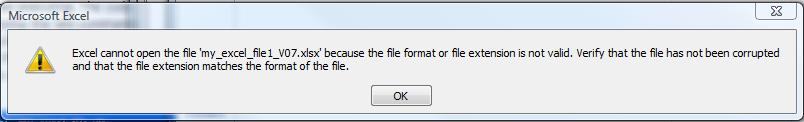 We need to look at this example a little closer, since Excel does not thing this file