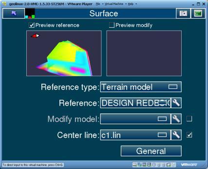 Surface reference Main menu Choose Settings Then Surface Set the Reference Type as Terrain model From