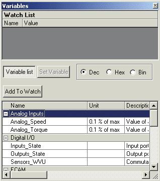 The Main Screen Interface 3.2.3. View Menu The View Menu options show/hide the windows you want displayed on the FlexWorks screen.