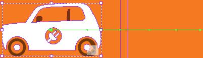 Adobe InDesign Guide 3. Choose a motion preset from the Preset menu, such as Fly In From Right. A green motion path appears, indicating the start, finish, and travel path of the object (Figure 14). 4.